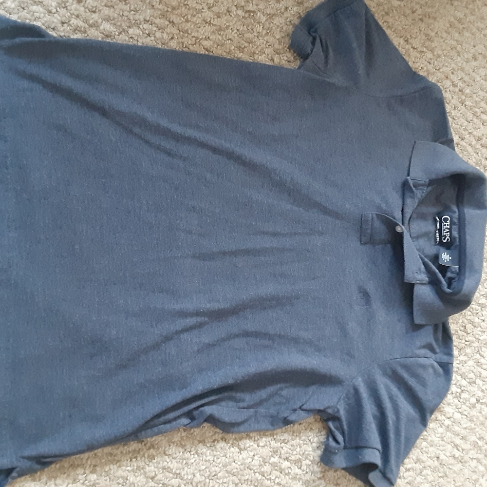 Chaps blue dress shirt